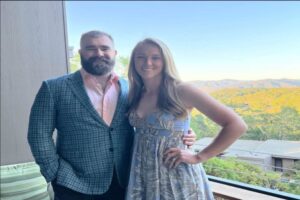 Kylie y Jason Kelce Kylie y Jason Kelce