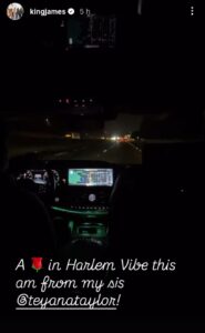 LeBron James and Teyana Taylor An unexpected Harlem connection LeBron James and Teyana Taylor An unexpected Harlem connection