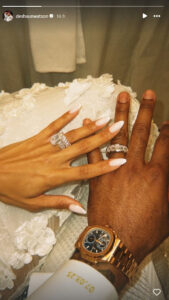 The couple said yes in Miami The couple said yes in Miami