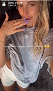 Sophie Cunningham issues a playful warning after her surprising recovery Sophie Cunningham issues a playful warning after her surprising recovery