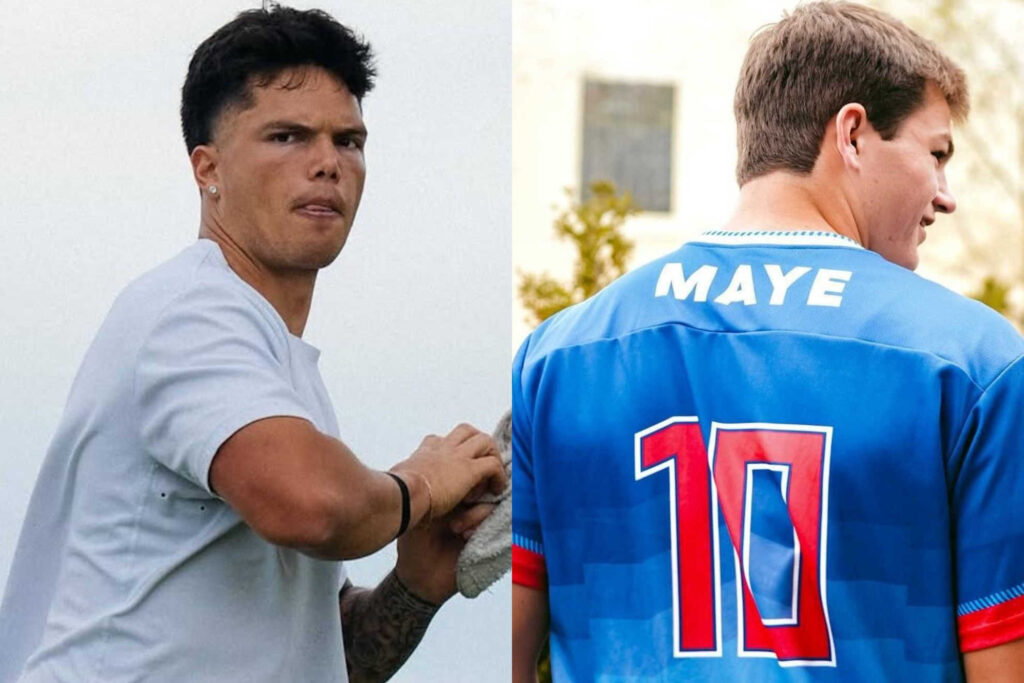 Dillon Gabriel falls to Drake Maye and acknowledges his level