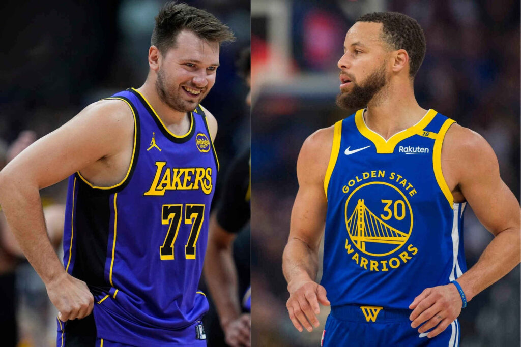 Luka Doncic starts strong and responds with humor to Curry comparisons