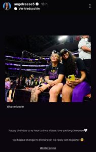 Angel Reese pays tribute to Kateri Poole the story behind a bond that changed her life Angel Reese pays tribute to Kateri Poole the story behind a bond that changed her life