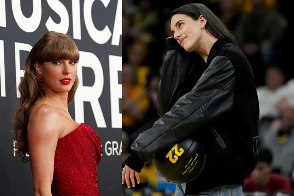 Caitlin Clark is dubbed Taylor Swift 2.0