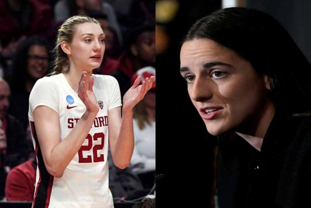 Cameron Brink applauds and covers for Caitlin Clark's controversial decision that sparked widespread criticism