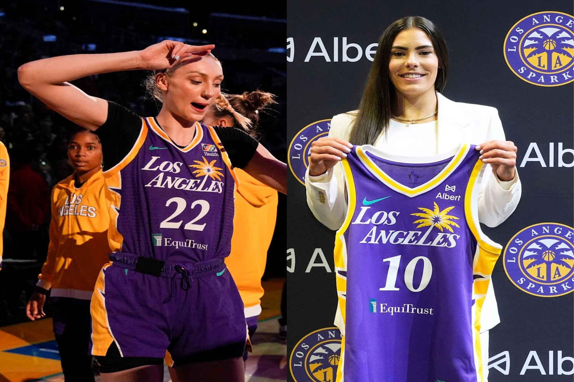Cameron Brink totally exceeds expectations with Kelsey Plum making her feel right at home in her welcome to the Los Angeles Sparks