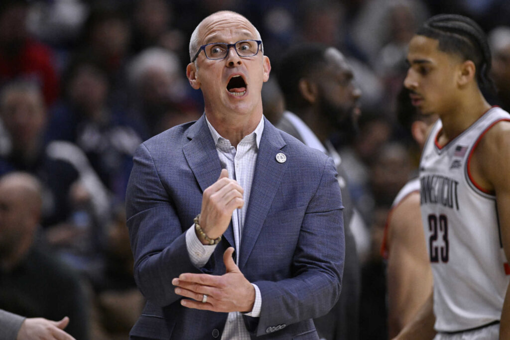 Crying baby Dan Hurley College basketball fans roast UConn HC after heavy loss