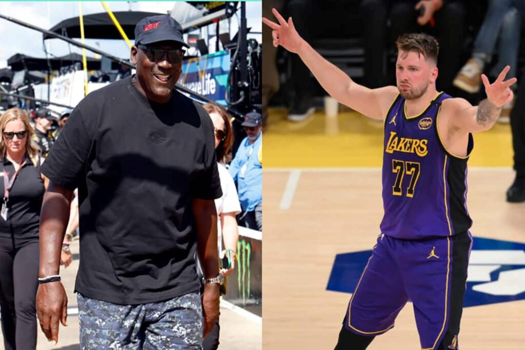 Doncic is a big fan of Michael Jordan