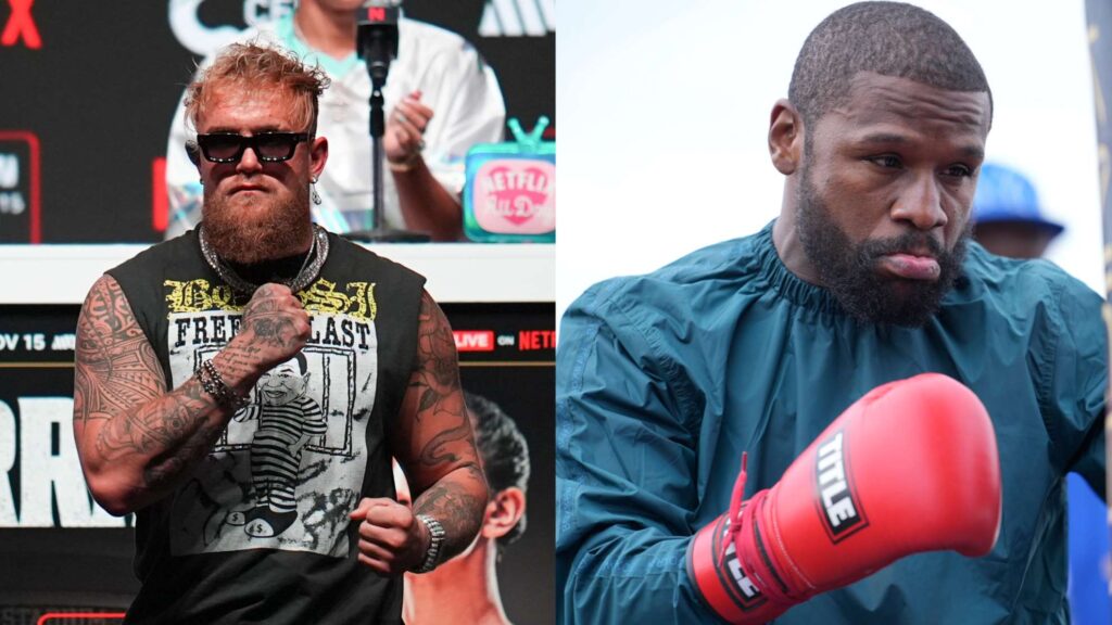 Jake Paul crosses the line with a degrading comment toward Floyd Mayweather