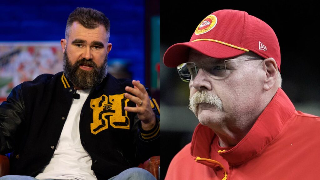 Jason Kelce rushes to Andy Reid defense as Eagles drama puts coach under fire