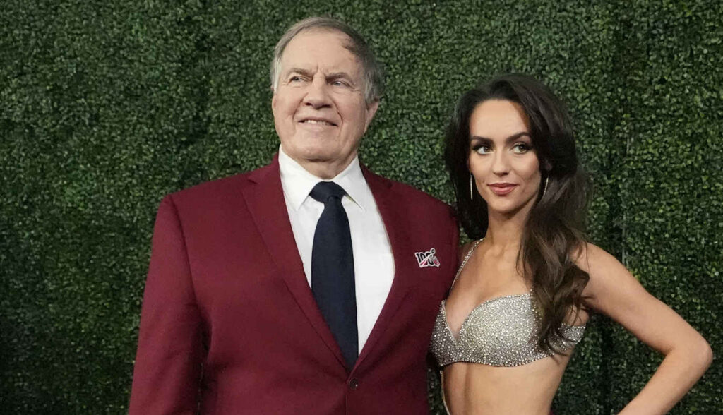 Bill Belichick and Jordon Hudson