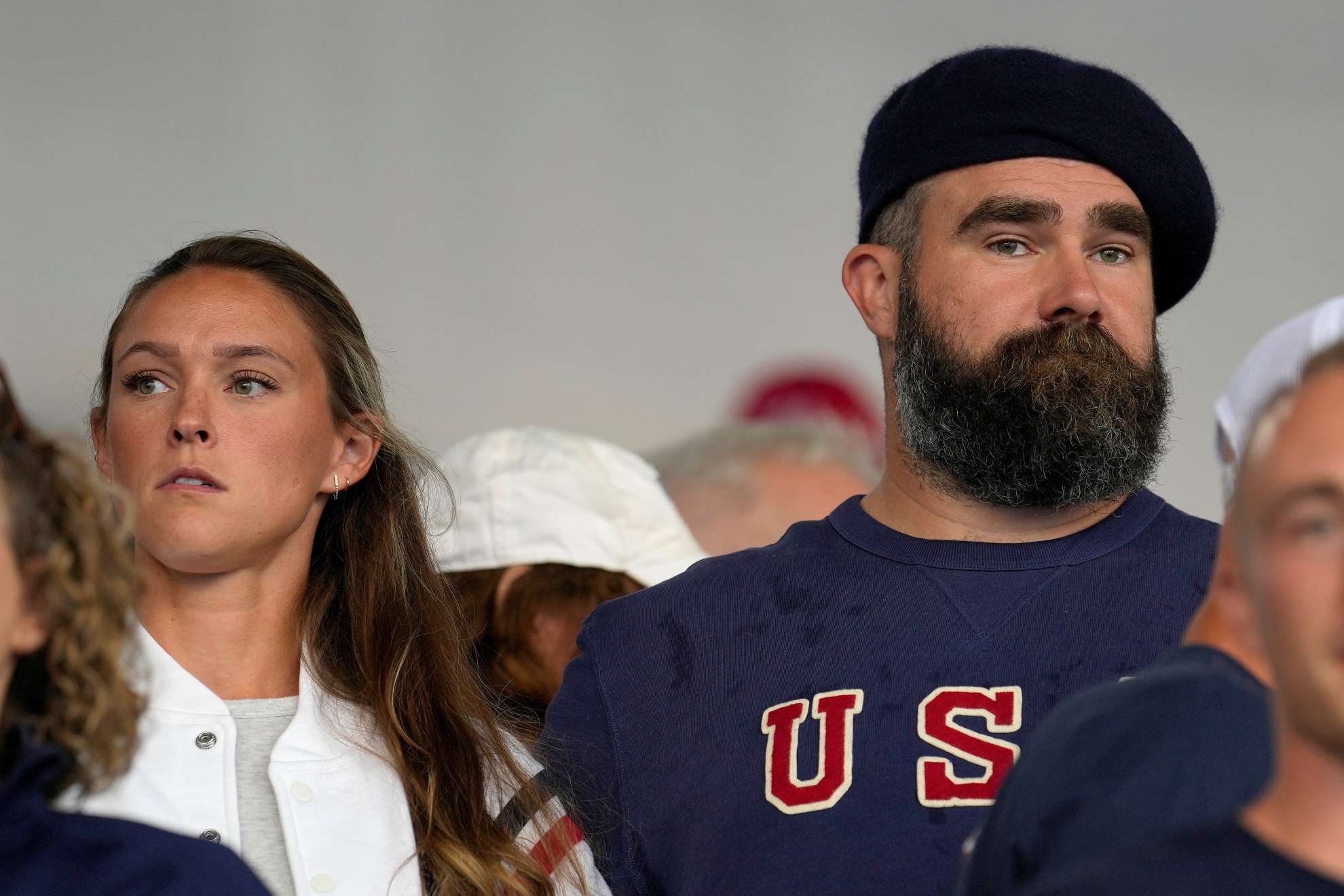 Jason Kelce y Kylie Kelce