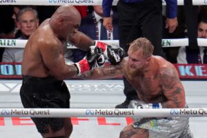 Mike Tyson y Jake Paul