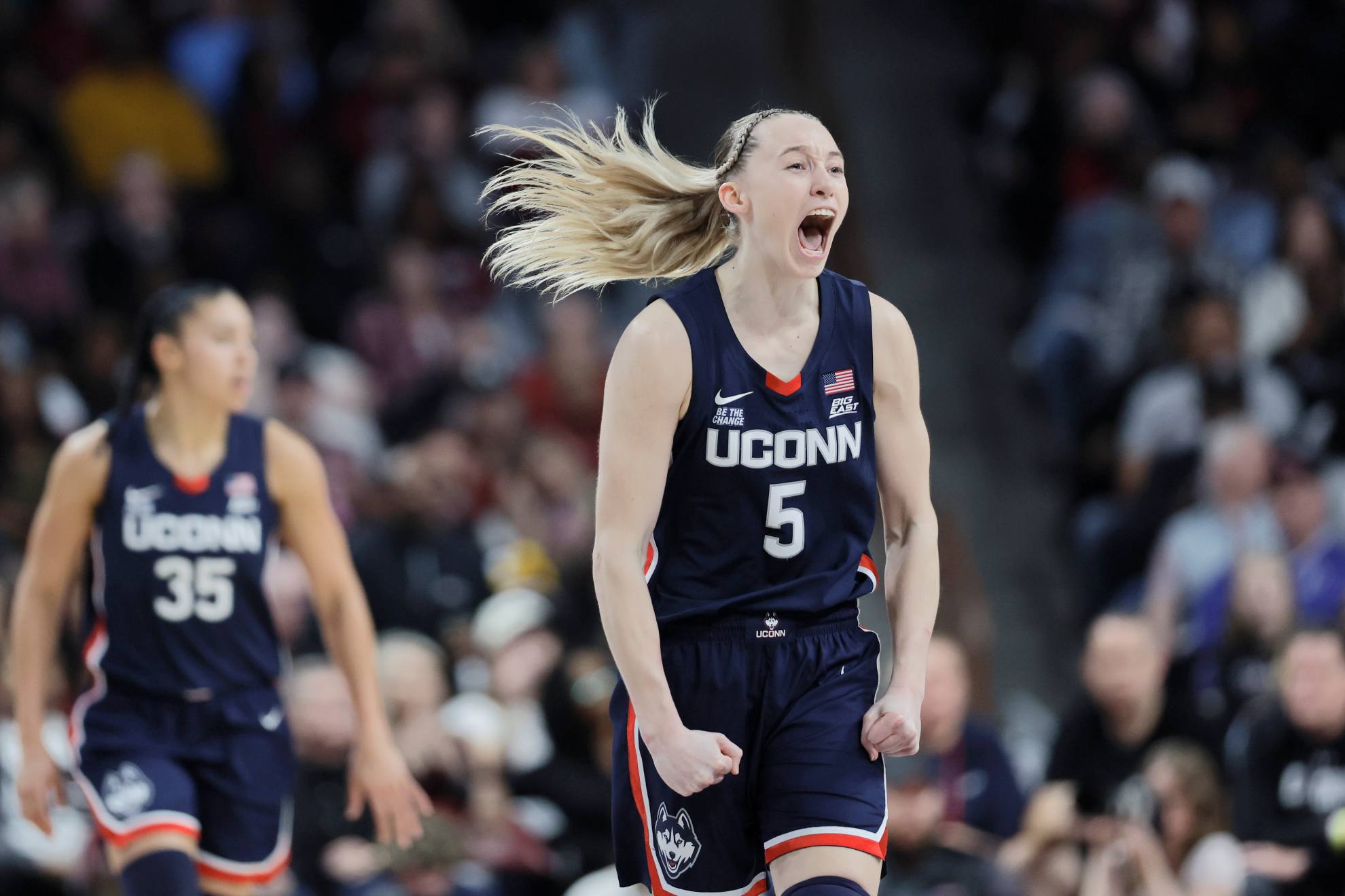 Paige Bueckers declines interview after UConn game but handles It gracefully