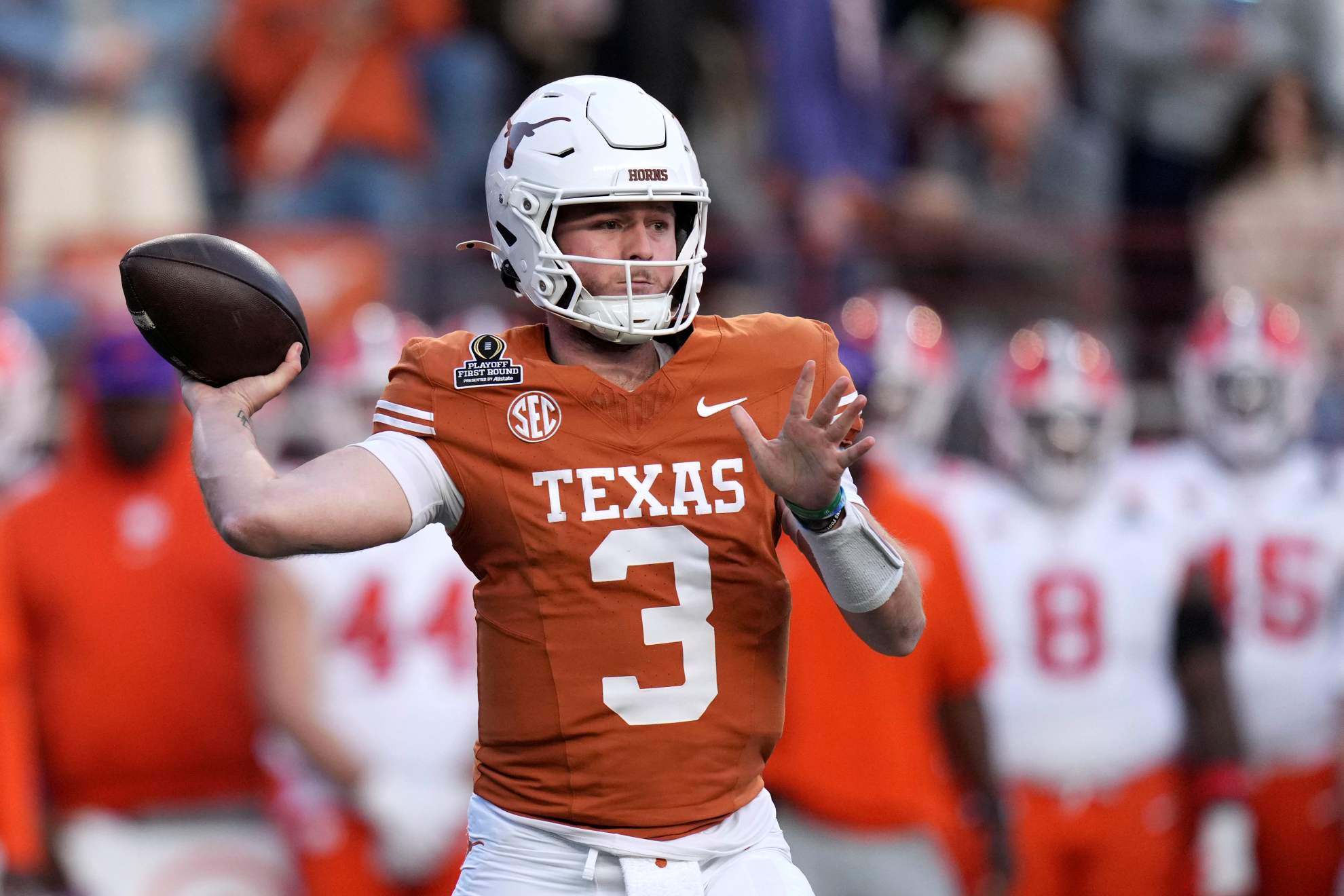 Quinn Ewers is preparing physically and mentally to join a top tier NFL team