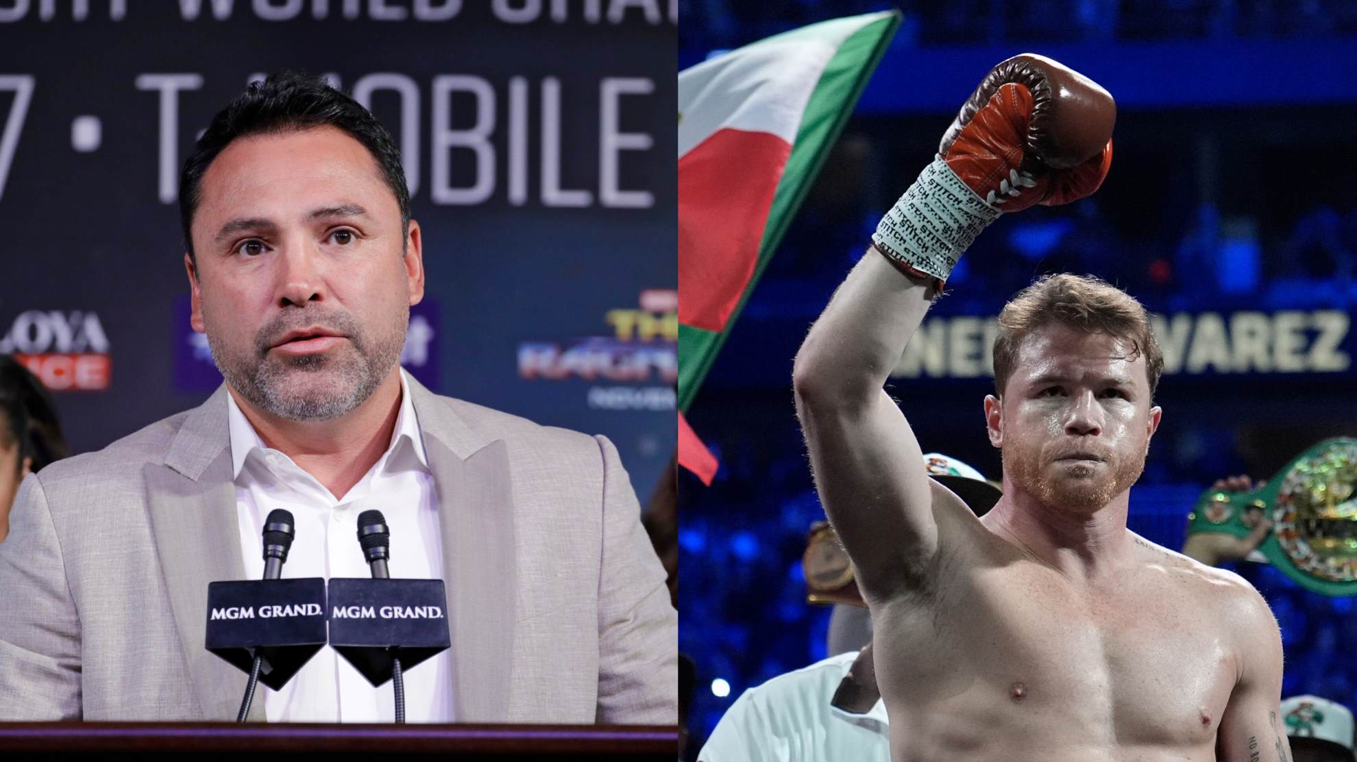 The controversial statements of Óscar de la Hoya that put Canelo Álvarez in check