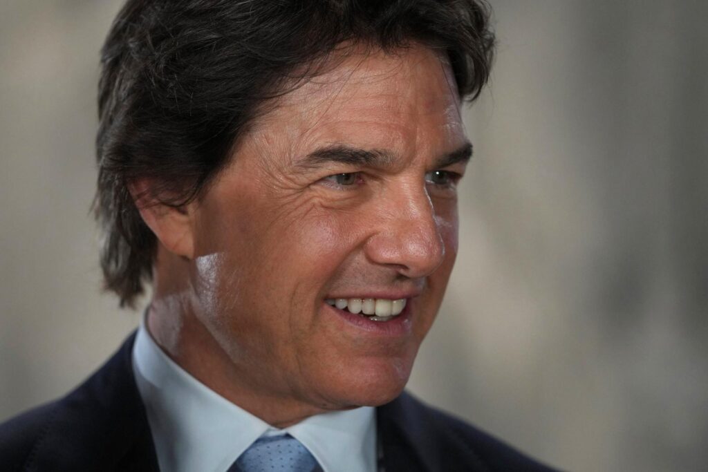 Tom Cruise and the explanation behind his unrecognizable face during the Super Bowl