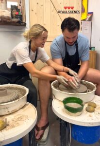 Olivia Dunne and her boyfriend Paul Skenes embrace sensuality in a fun couples activity