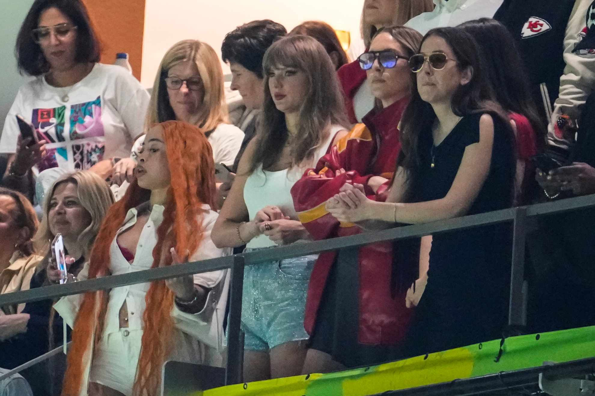 Taylor Swift experienced an uncomfortable moment at Super Bowl 2025