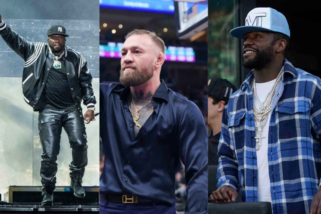 50 Cent and Floyd Mayweather back in the ring of social media What does Conor McGregor have to do with it
