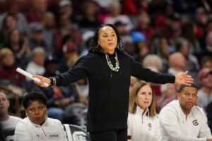 A defiant message Dawn Staley We’ll play the hand we’ve been dealt