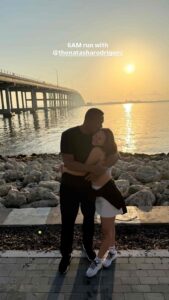 Alex Rodriguez with Natasha