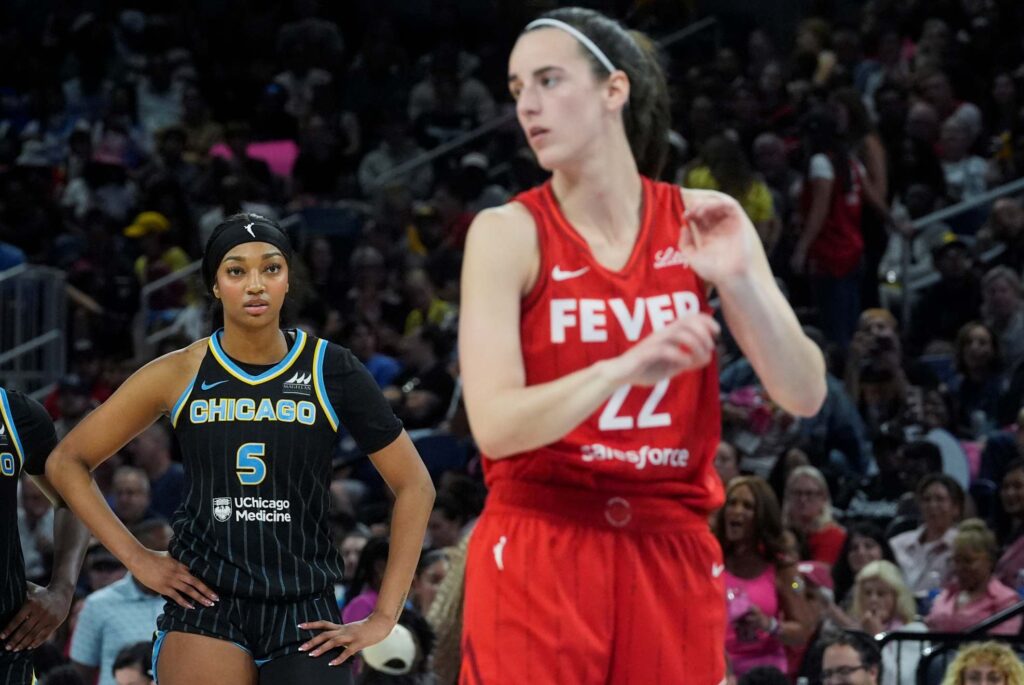 Caitlin Clark and Angel Reese are rivals on the court