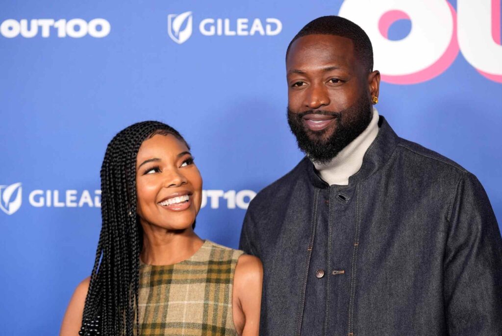 Dwyane Wade and his wife shine on a night of glamour and solidarity