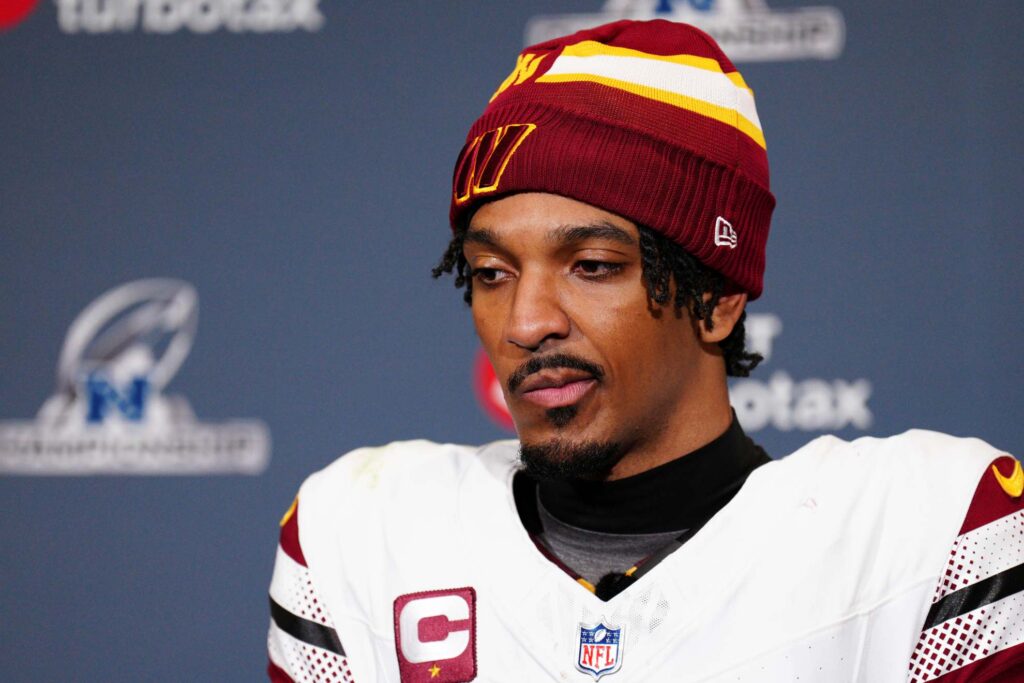 Jayden Daniels is making the most of his free time before the 2025 NFL season