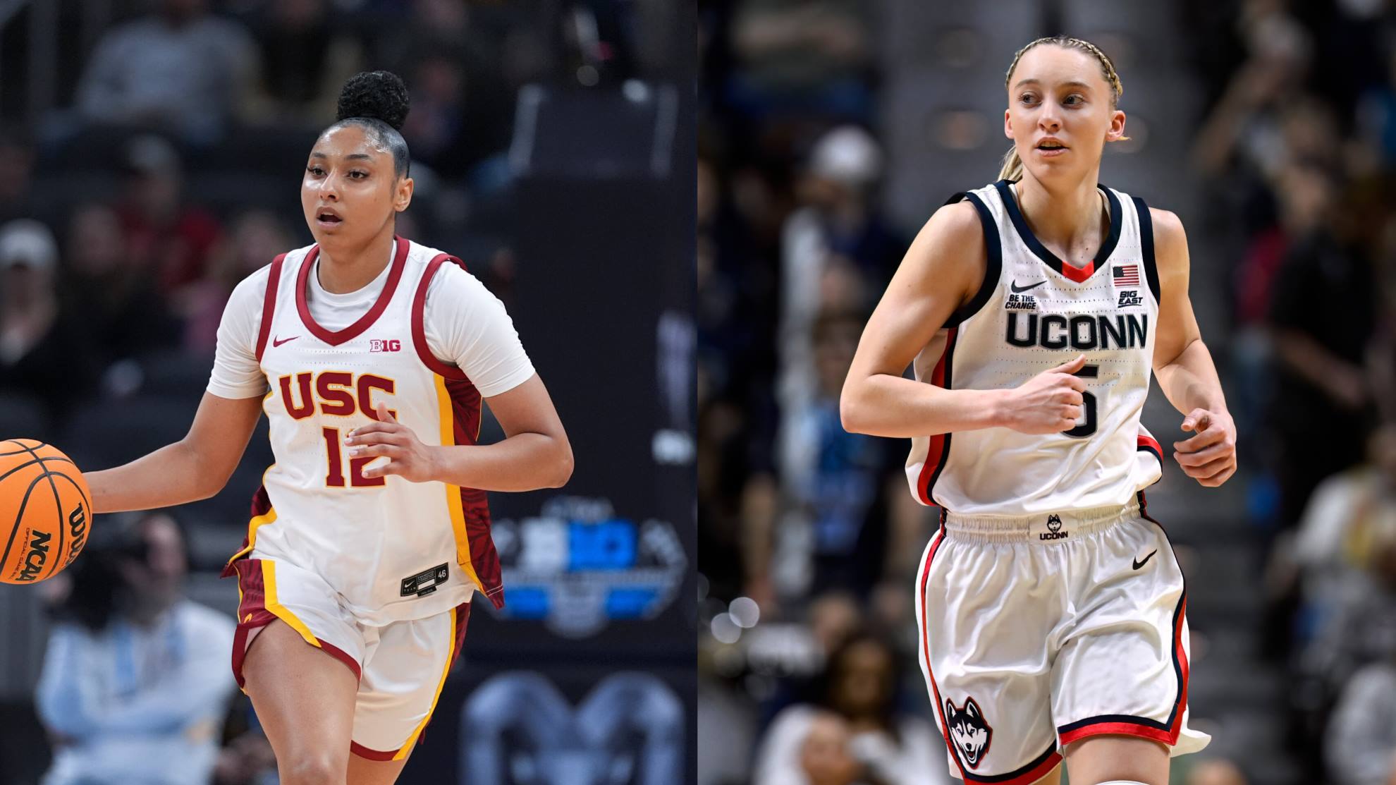 JuJu Watkins and Paige Bueckers could face off in a thrilling NCAA Tournament clash