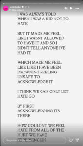 Justin Biebers writings worry his fans.