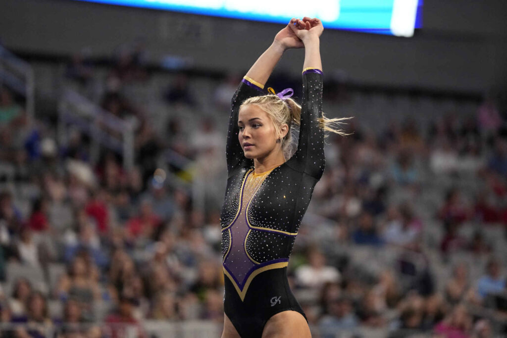 Livvy Dunne explores new horizons on and off the mat as LSU prepares with enthusiasm