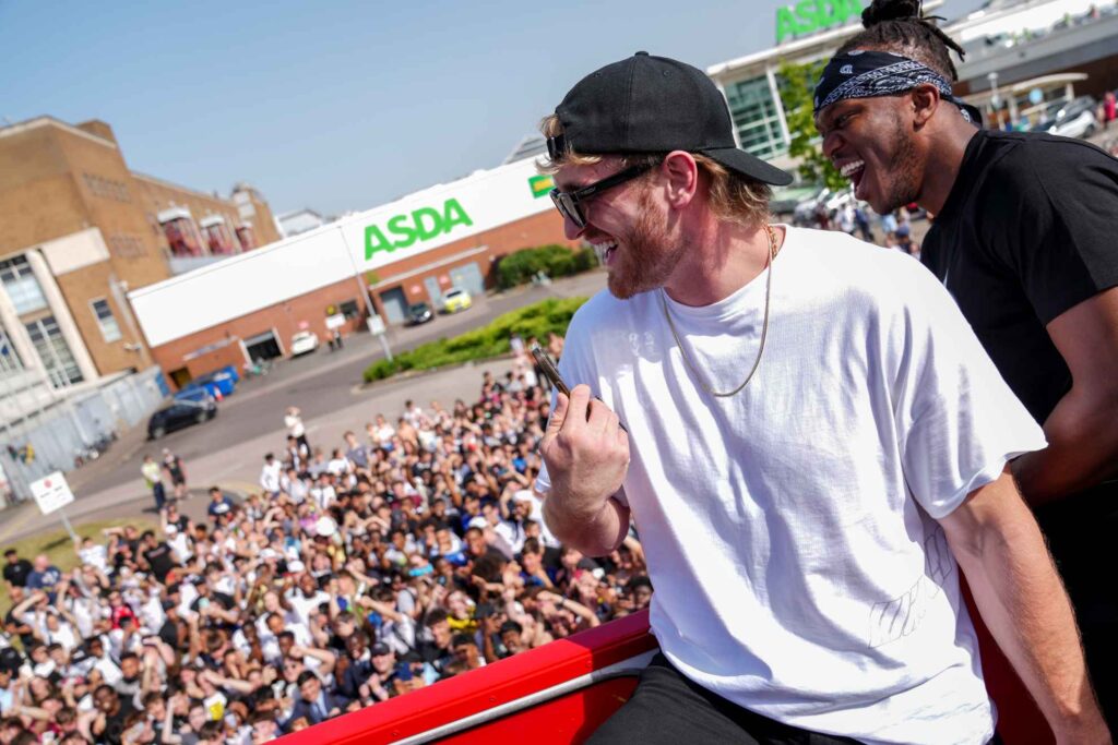 Logan Paul pulled off a viral move