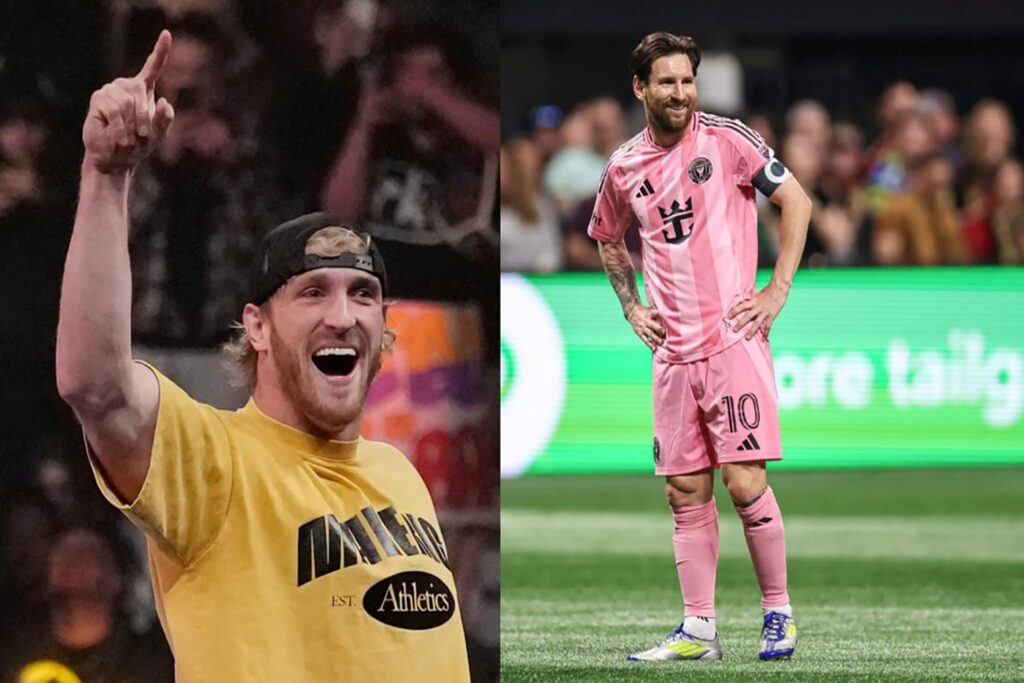 Logan Paul wants to face Messi in the ring