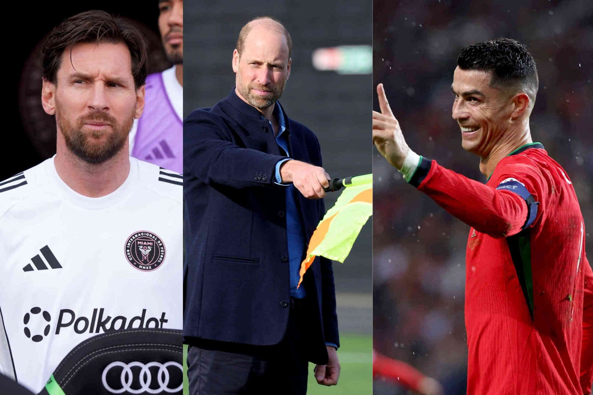 Messi or Ronaldo Prince William s unexpected choice sparks debate
