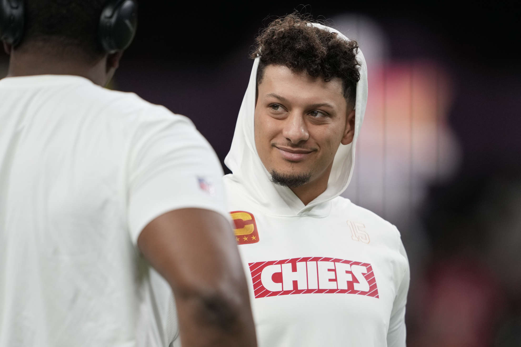 Patrick Mahomes prepares for vengeance as he transforms the gym into his battlefield