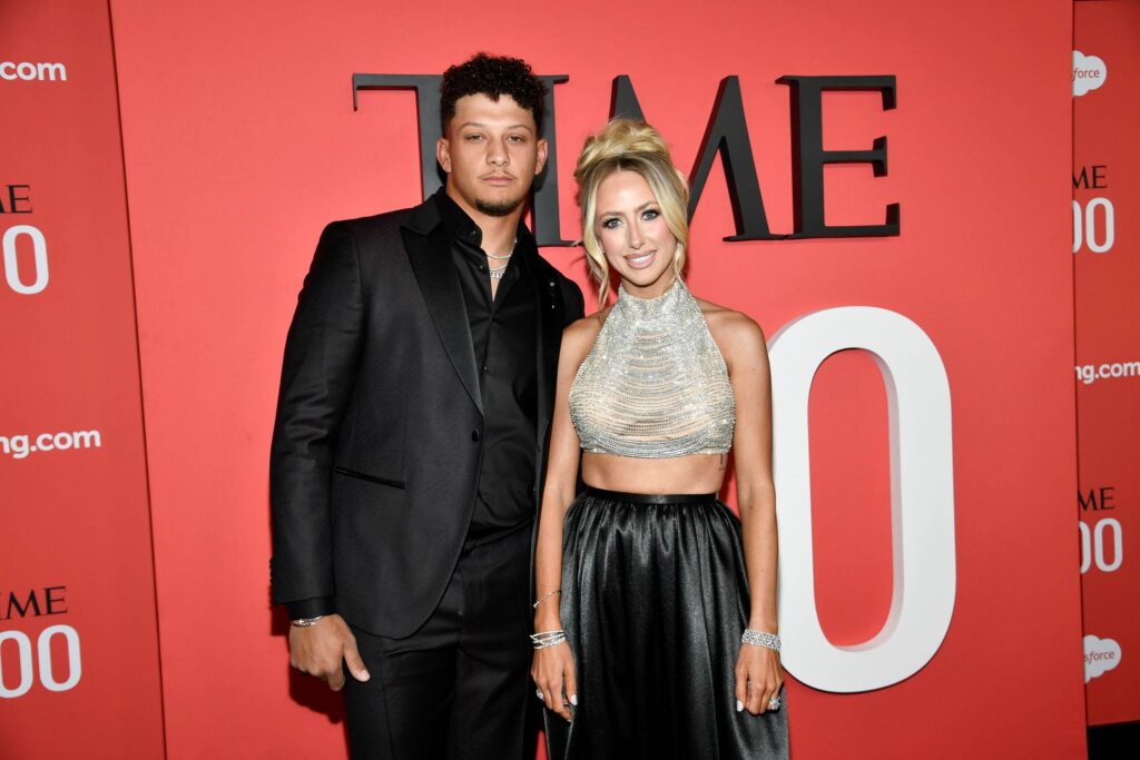 Patrick y Brittany Mahomes
