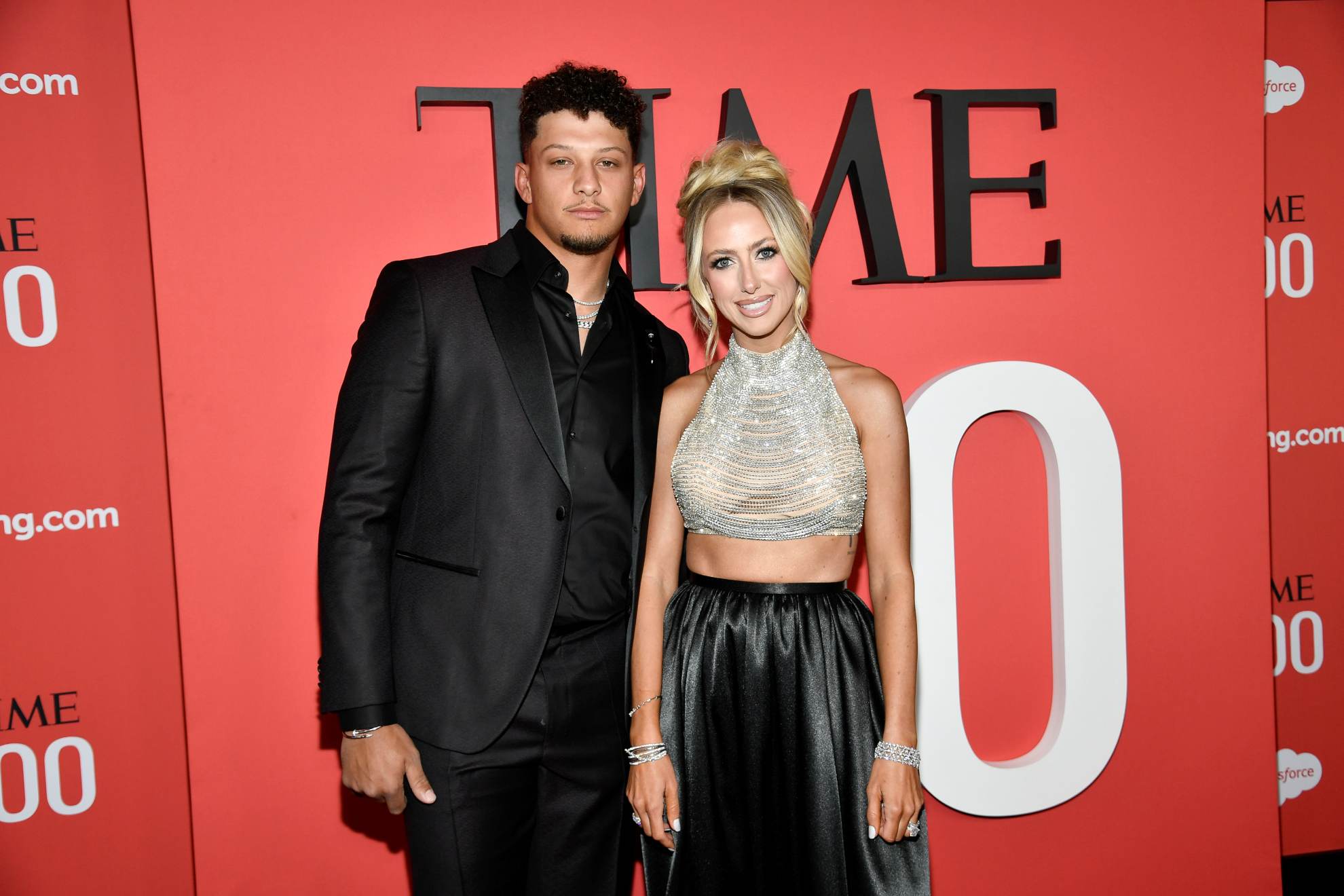 Patrick y Brittany Mahomes