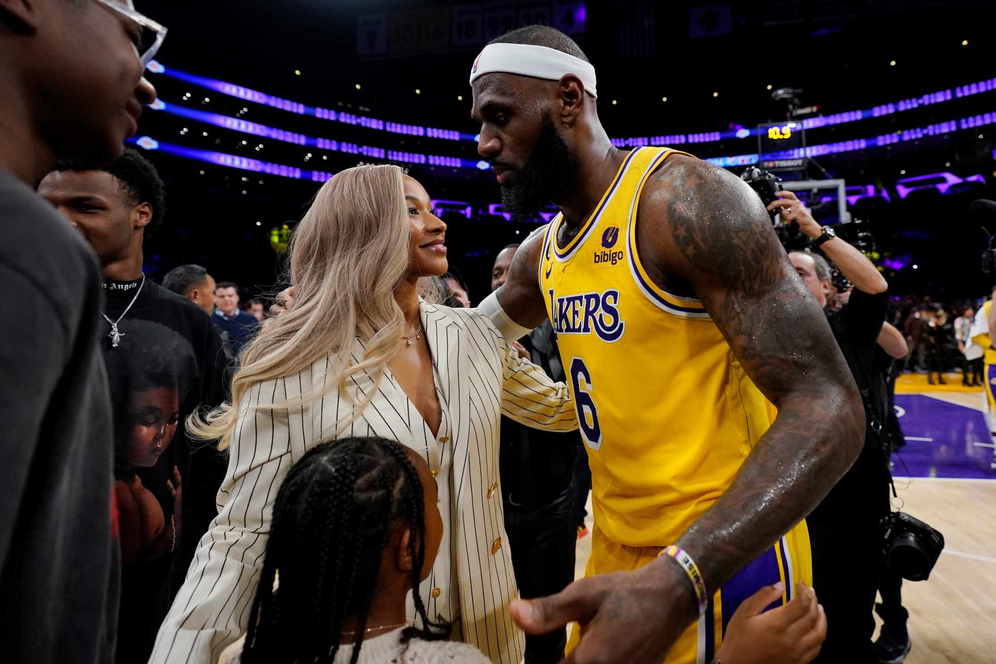 Savannah James is brought up as responsible for a decisive moment in LeBron James final days of his career