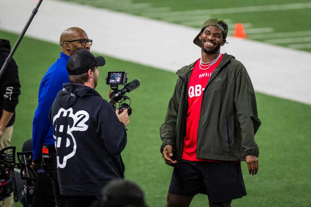 Shedeur Sanders is on the radar of several teams