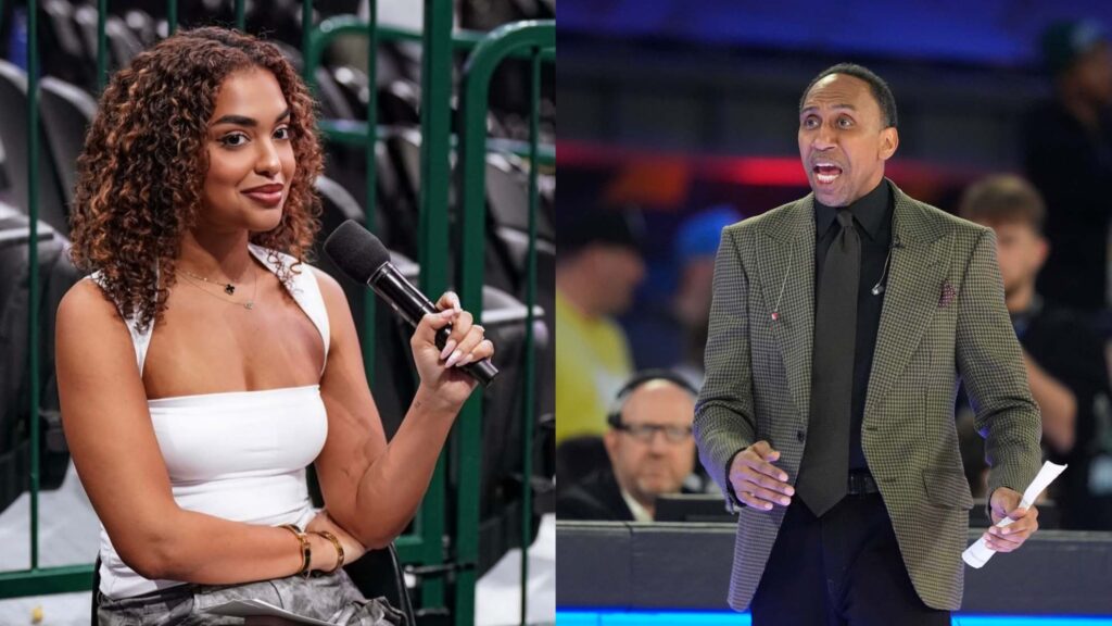 Stephen A. Smith under fire Ashley Nicole Moss calls him out for his comments on LeBron and Bronny