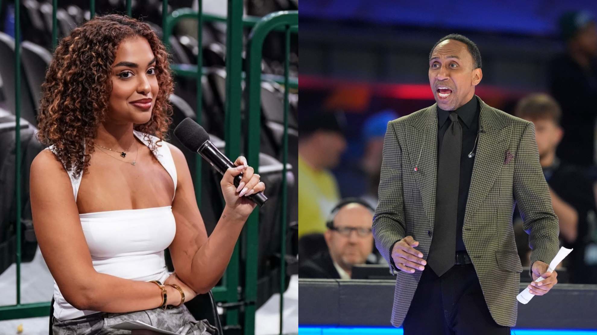 Stephen A. Smith under fire Ashley Nicole Moss calls him out for his comments on LeBron and Bronny