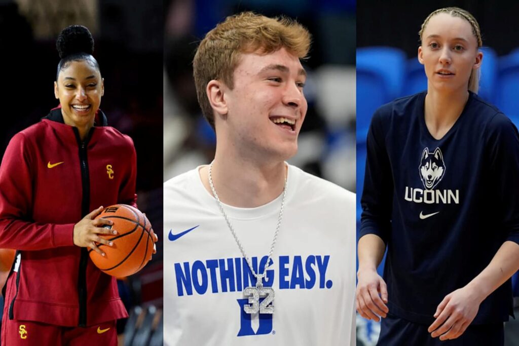 The three athletes are brand ambassadors for Gatorade