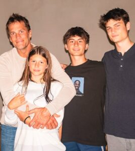 Tom Brady and his Children