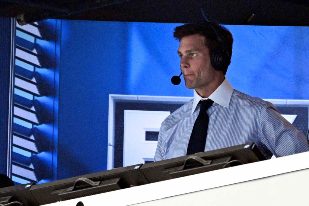 Tom Brady is a FOX broadcaster and analyst