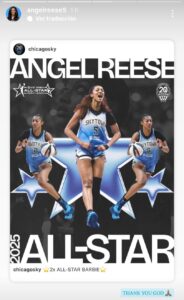 Angel Reese breaks the mold and returns to the All Star Game her impact is already WNBA history