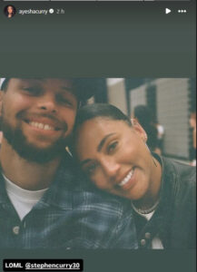 Because when the millions fluctuate, Stephen Curry still has his “LOML.”