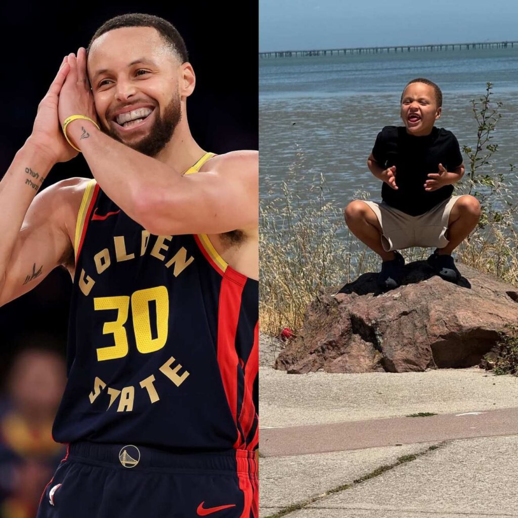 Canon stuns with his accuracy and leaves Steph Curry with a nervous smile