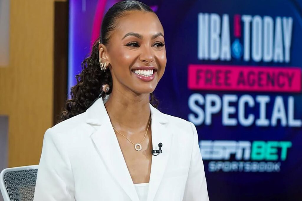 Malika Andrews of ESPN