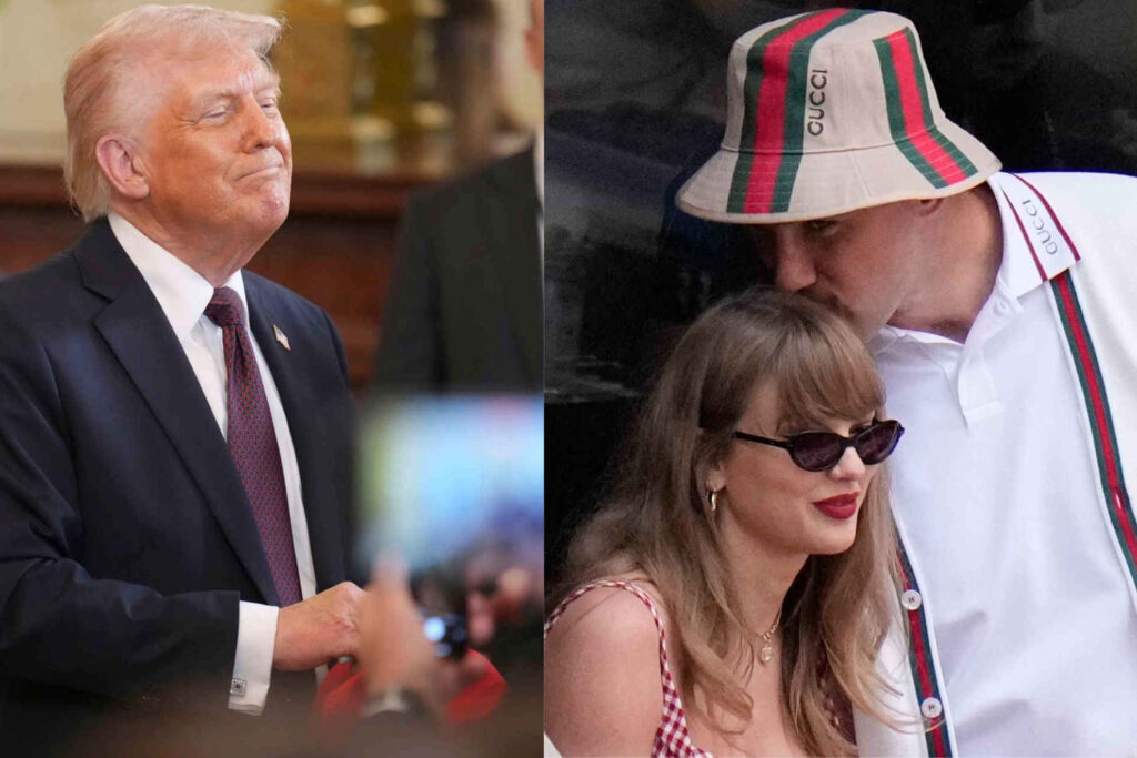 Donald Trump joins the Swifties after Taylor Swift and Travis Kelce’s engagement announcement